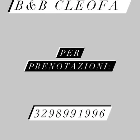 דירה Cleofa *
